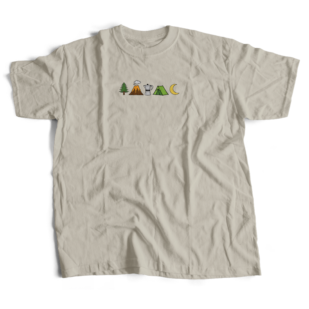 Playera Beige - Hiking por el Nevado de Colima
