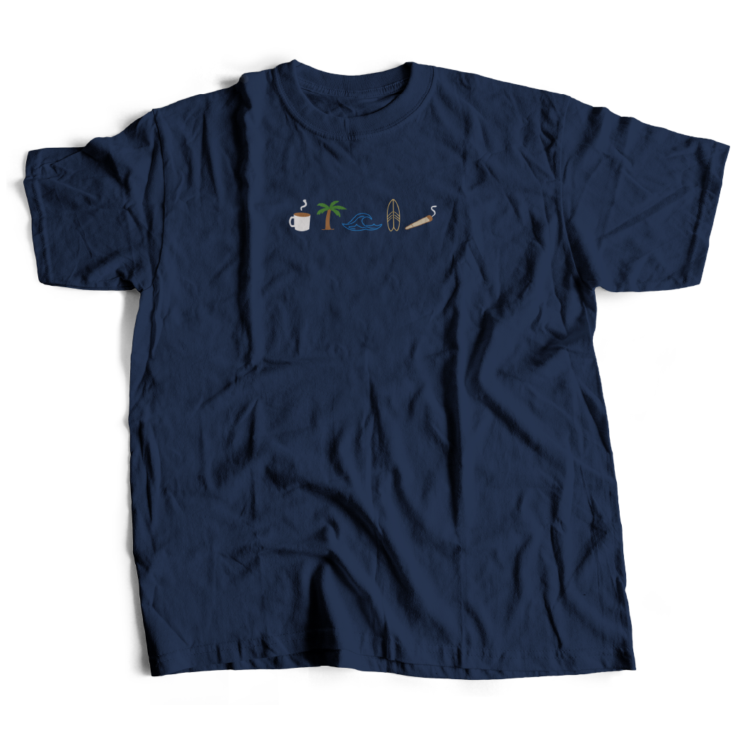 Playera Marino - Mañanero Surf por Colima